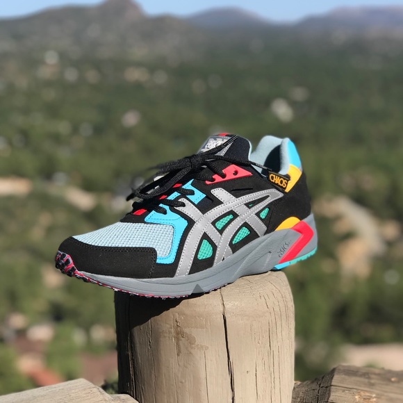 asics multicolor mens